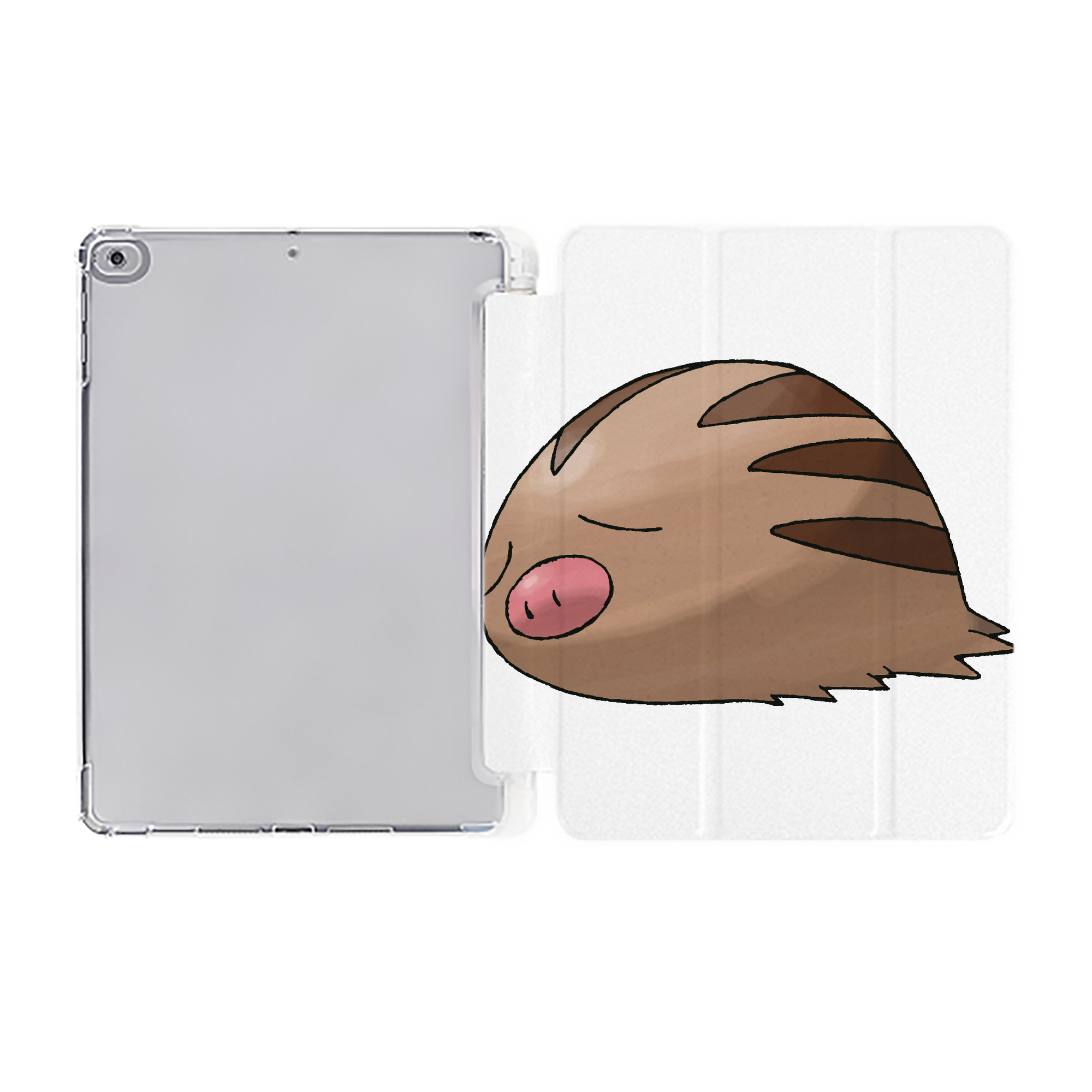 （画像用） ポケットモンスター Pokémon IPad ケース ペン収納付き 三つ折りスタンド PUレザー×シリコン 対応機種9.5/10.5/10.9インチ